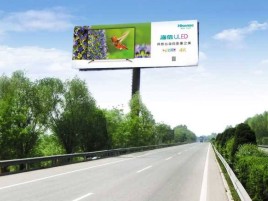 青神高速擎天柱广告牌的特点和优势