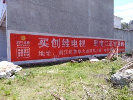 青神墙体广告公司全面解决农村墙体广告痛点