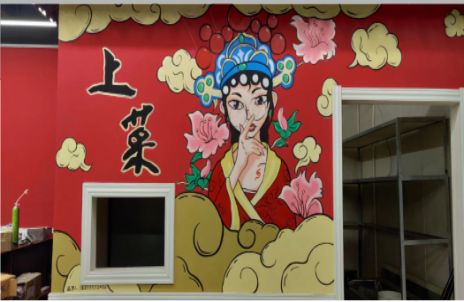 青神墙体彩绘的发展和应用