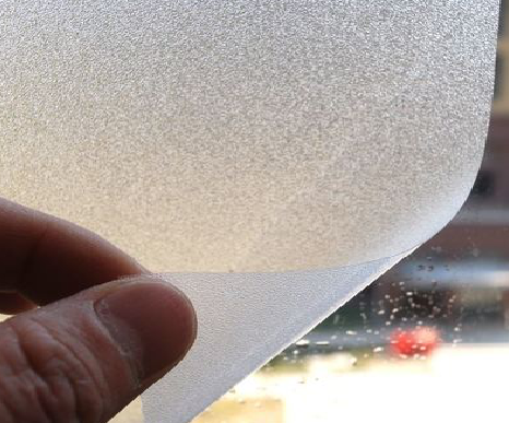 青神玻璃门外面粘广告用什么材料好？