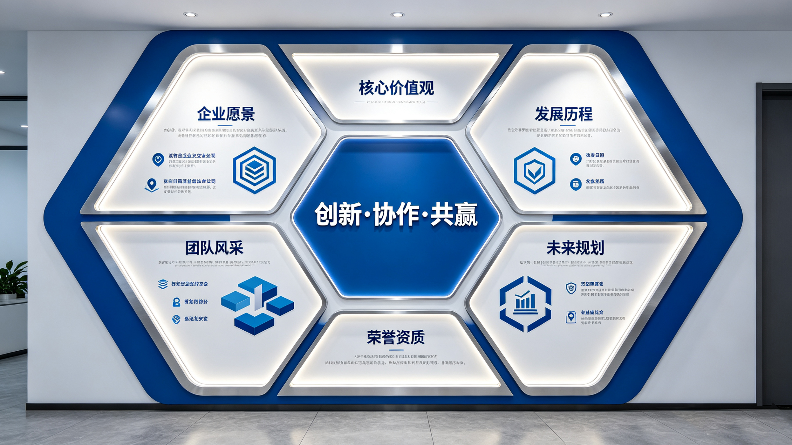 青神企业文化墙六边形避坑指南（新手常犯5个错误）